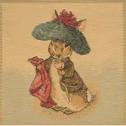 Bunny Beatrix Potter Belgian Sofa Pillow Cover | Close Up 1