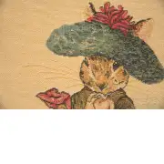 Bunny Beatrix Potter Belgian Sofa Pillow Cover | Close Up 3