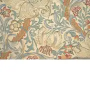 Golden Lily Light William Morris Belgian Cushion Cover - 18 in. x 18 in. Cotton/Polyester/Viscous by William Morris | Close Up 4