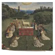 The Lamb of God Belgian Sofa Pillow Cover | Close Up 1