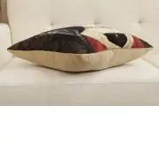 Cat With Hat B Belgian Sofa Pillow Cover | Close Up 3