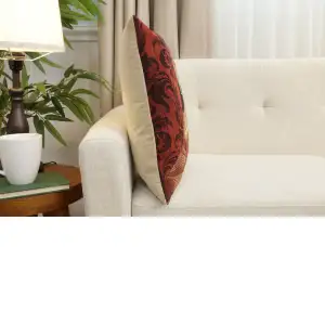 Chien Claude De France Belgian Cushion Cover - 18 in. x 18 in. Cotton by Charlotte Home Furnishings Inc