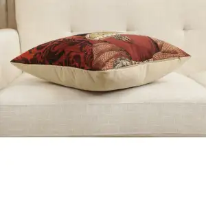 Chien Claude De France Belgian Cushion Cover - 18 in. x 18 in. Cotton by Charlotte Home Furnishings Inc