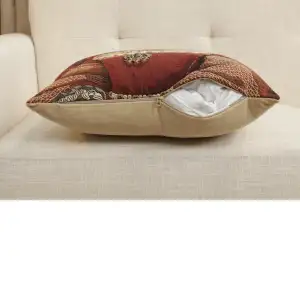Chien Claude De France Belgian Cushion Cover - 18 in. x 18 in. Cotton by Charlotte Home Furnishings Inc