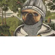 Chien Lancelot Belgian Sofa Pillow Cover | Close Up 2