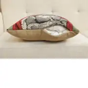 Chien Arthur Belgian Sofa Pillow Cover | Close Up 4