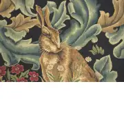 Hare By William Morris Belgian Cushion Cover - 18 in. x 18 in. Cotton/Viscose/Polyester by William Morris | Close Up 3