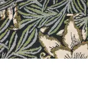 Tulips and Willows Belgian Couch Pillow | Close Up 4