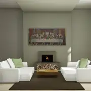 The Last Supper Small Wall Tapestry | Life Style 1