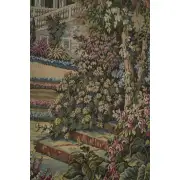 Como Garden with Acanthe Borderrder Italian Wall Tapestry | Close Up 4
