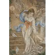 Angel of Light Table Runner Tapestry Table Mat | Close Up 3