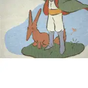 Petit Prince & Renard Belgian Sofa Pillow Cover | Close Up 2