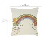 Petit Prince Arc-En-Ciel Belgian Cushion Cover | Close Up 4