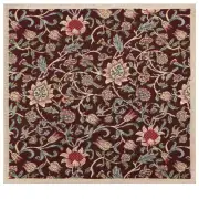 Fleur de Morris Damson Belgian Couch Pillow | Close Up 1