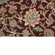 Fleur de Morris Damson Belgian Couch Pillow | Close Up 2