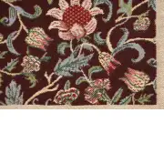 Fleur de Morris Damson Belgian Couch Pillow | Close Up 3