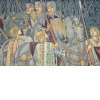 Departure of the Knights Large Italian Tapestry Wall Hanging | Close Up 4