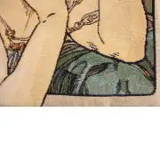 Mucha Topaz I Belgian Cushion Cover | Close Up 4