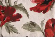 Coquelicots Belgian Cushion Cover | Close Up 4