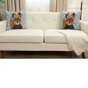 Callie the Squirrel Cushion Cover | Close Up 5