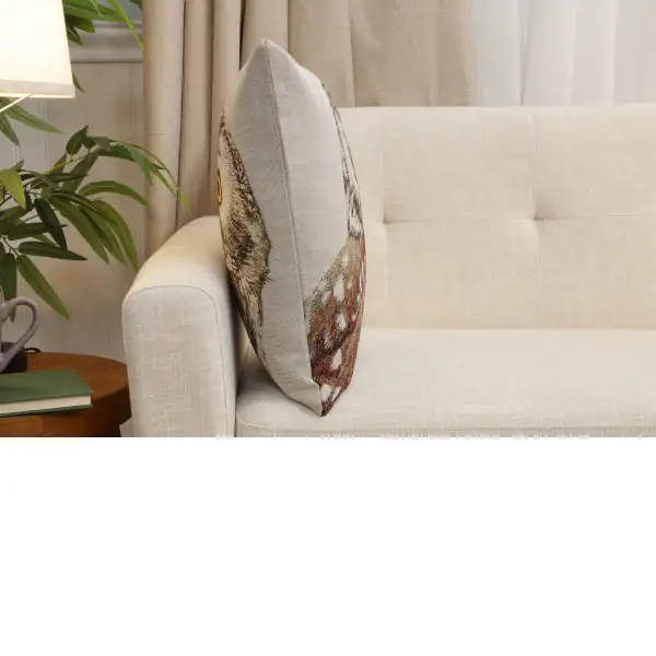 Superb Owl Cushion Cover | Close Up 2