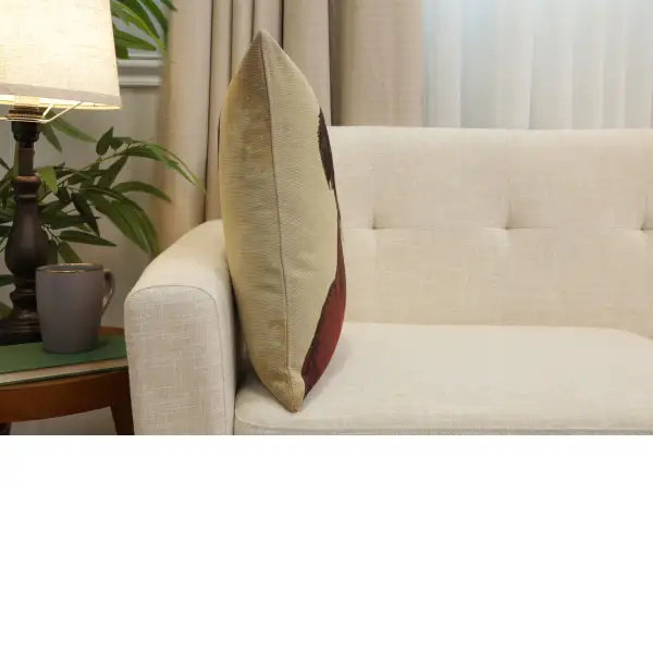 General Yorkie Cushion Cover | Close Up 2