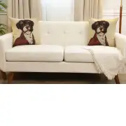 General Yorkie Cushion Cover | Close Up 5