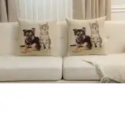 Besties for Life Cushion Cover | Close Up 5