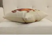 Pickles The Dog Cushion Cover - 18 in. x 18 in. Cotton/Polyester/Acrylic by Charlotte Home Furnishings Inc | Close Up 3