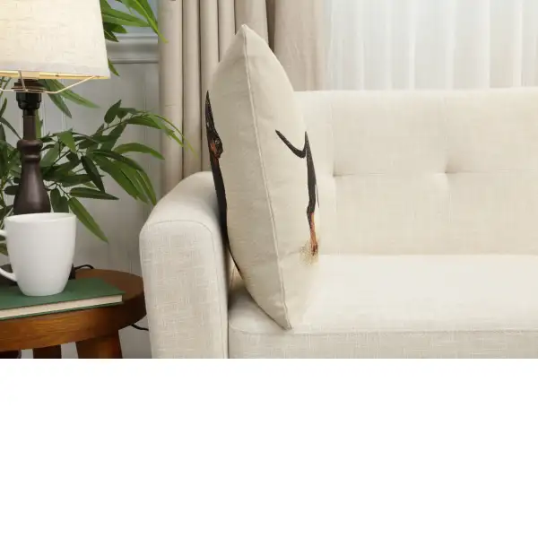 Pickles The Dachschund Cushion Cover - 18 in. x 18 in. Cotton/Polyester/Acrylic by Charlotte Home Furnishings Inc | Close Up 2