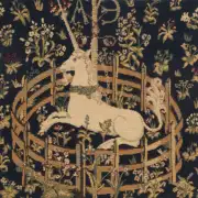 Captive Unicorn I Belgian Sofa Pillow Cover | Close Up 1