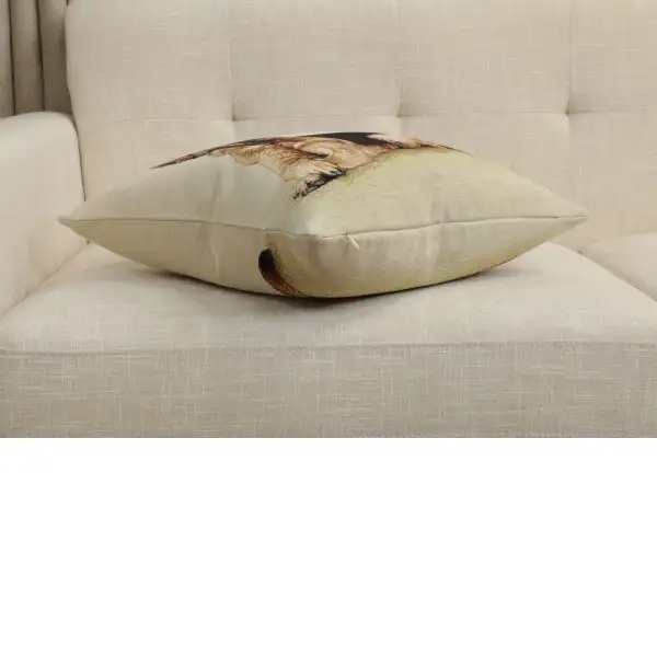 German Shephard Cushion Cover - 18 in. x 18 in. Cotton/Polyester/Acrylic by Charlotte Home Furnishings Inc | Close Up 3