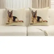 German Shephard Cushion Cover | Close Up 5