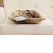 Marley Cushion Cover - 18 in. x 18 in. Cotton/Polyester/Acrylic by Charlotte Home Furnishings Inc | Close Up 4