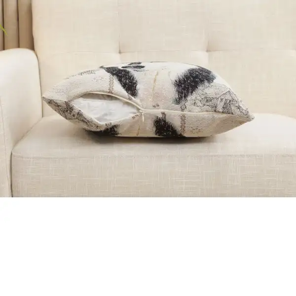 Husky Cushion Cover - 18 in. x 18 in. Cotton/Polyester/Acrylic by Charlotte Home Furnishings Inc | Close Up 4