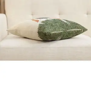 Beagle Cushion Cover - 18 in. x 18 in. Cotton/Polyester/Acrylic by Charlotte Home Furnishings Inc