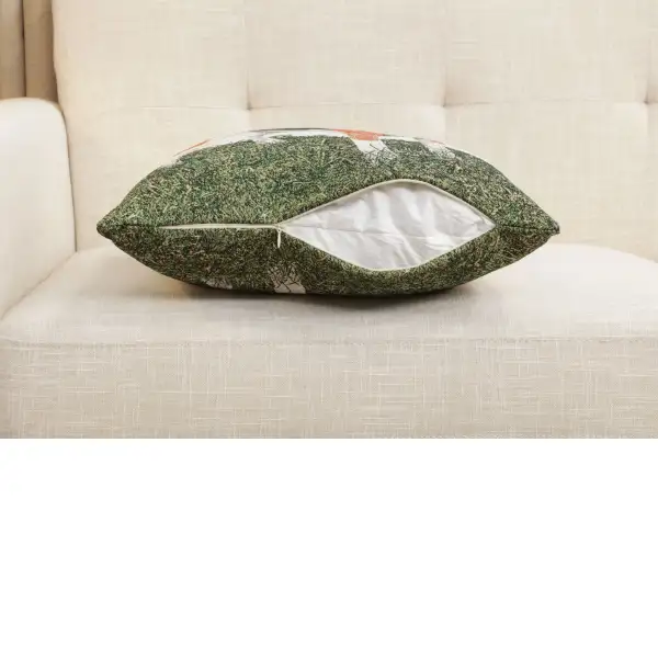 Beagle Cushion Cover - 18 in. x 18 in. Cotton/Polyester/Acrylic by Charlotte Home Furnishings Inc | Close Up 4