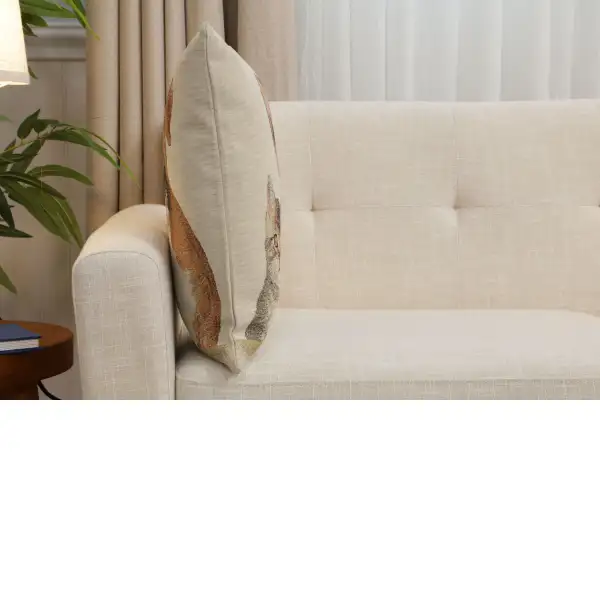 Besties Cushion Cover - 18 in. x 18 in. Cotton/Polyester/Acrylic by Charlotte Home Furnishings Inc | Close Up 2