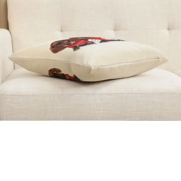 Dasch Trio Cushion Cover - 18 in. x 18 in. Cotton/Polyester/Acrylic by Charlotte Home Furnishings Inc | Close Up 3