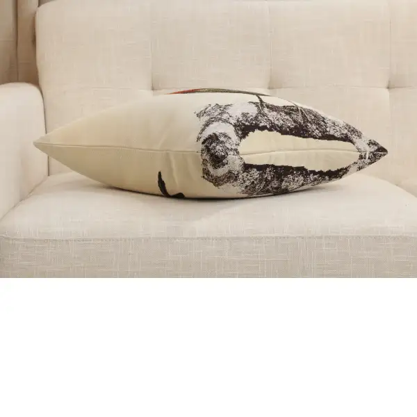 Sparrow Robin Cushion Cover | Close Up 3