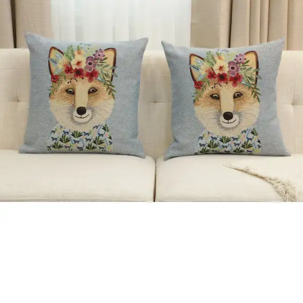 Felicia the Fox Cushion Cover | Close Up 5