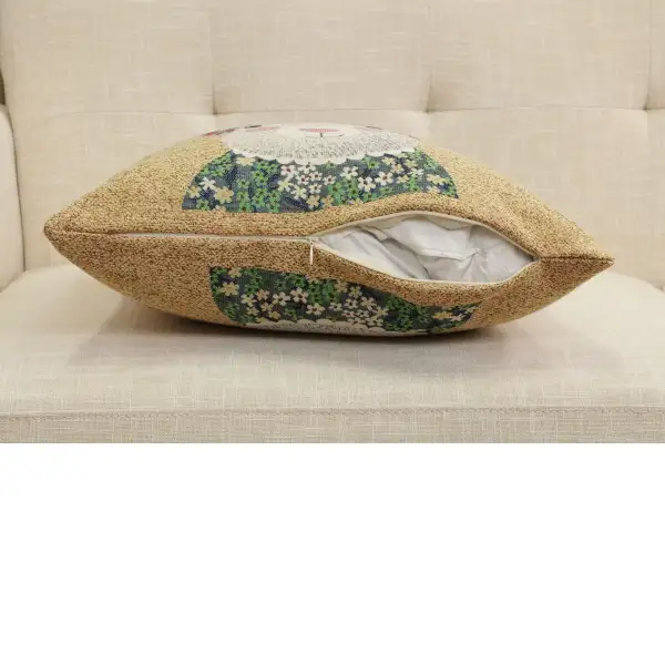 Katie the Rabbit Cushion Cover | Close Up 4