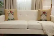 Katie the Rabbit Cushion Cover | Close Up 5