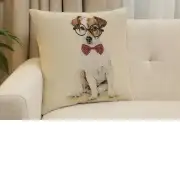 Ricardo the Dog Cushion Cover | Close Up 1