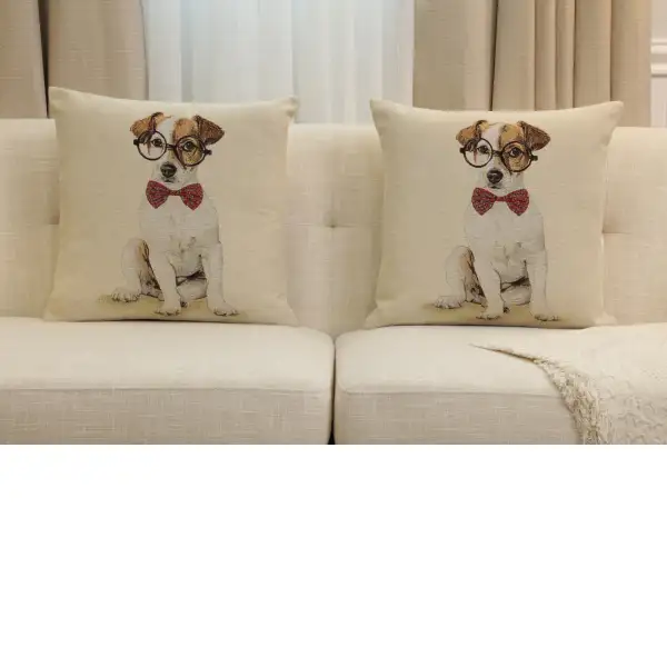Ricardo the Dog Cushion Cover | Close Up 5