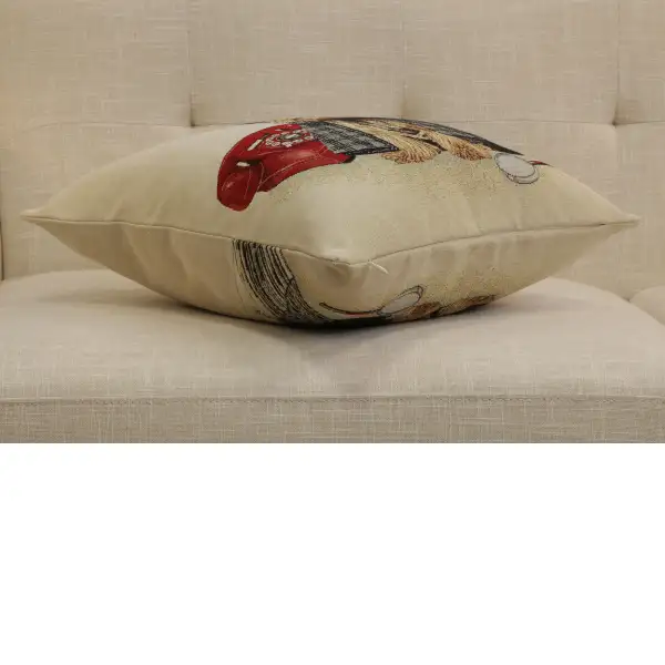 Sherlock Yorkie Cushion Cover | Close Up 3