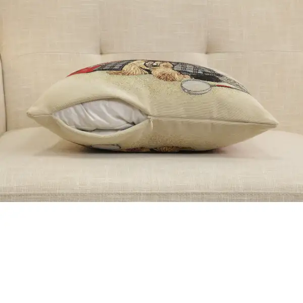 Sherlock Yorkie Cushion Cover | Close Up 4