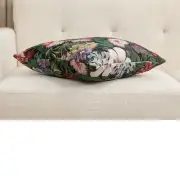 Lakme Cushion Cover - 18 in. x 18 in. Cotton/Polyester/Acrylic by Charlotte Home Furnishings Inc | Close Up 3