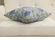 Blue Anemone Cushion Cover | Close Up 3