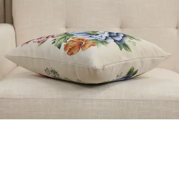 Florida Cushion Cover - 18 in. x 18 in. Cotton/Polyester/Acrylic by Charlotte Home Furnishings Inc | Close Up 3